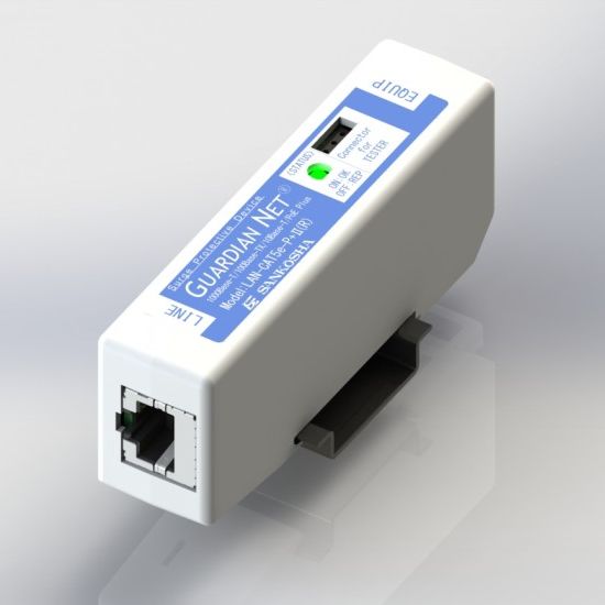簡単に劣化診断できるLAN用SPD「LAN-CAT5e-P+II (R)」を開発しました 