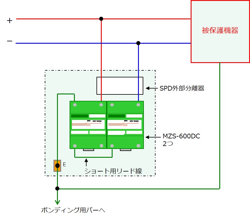 MZS-600DC配線図